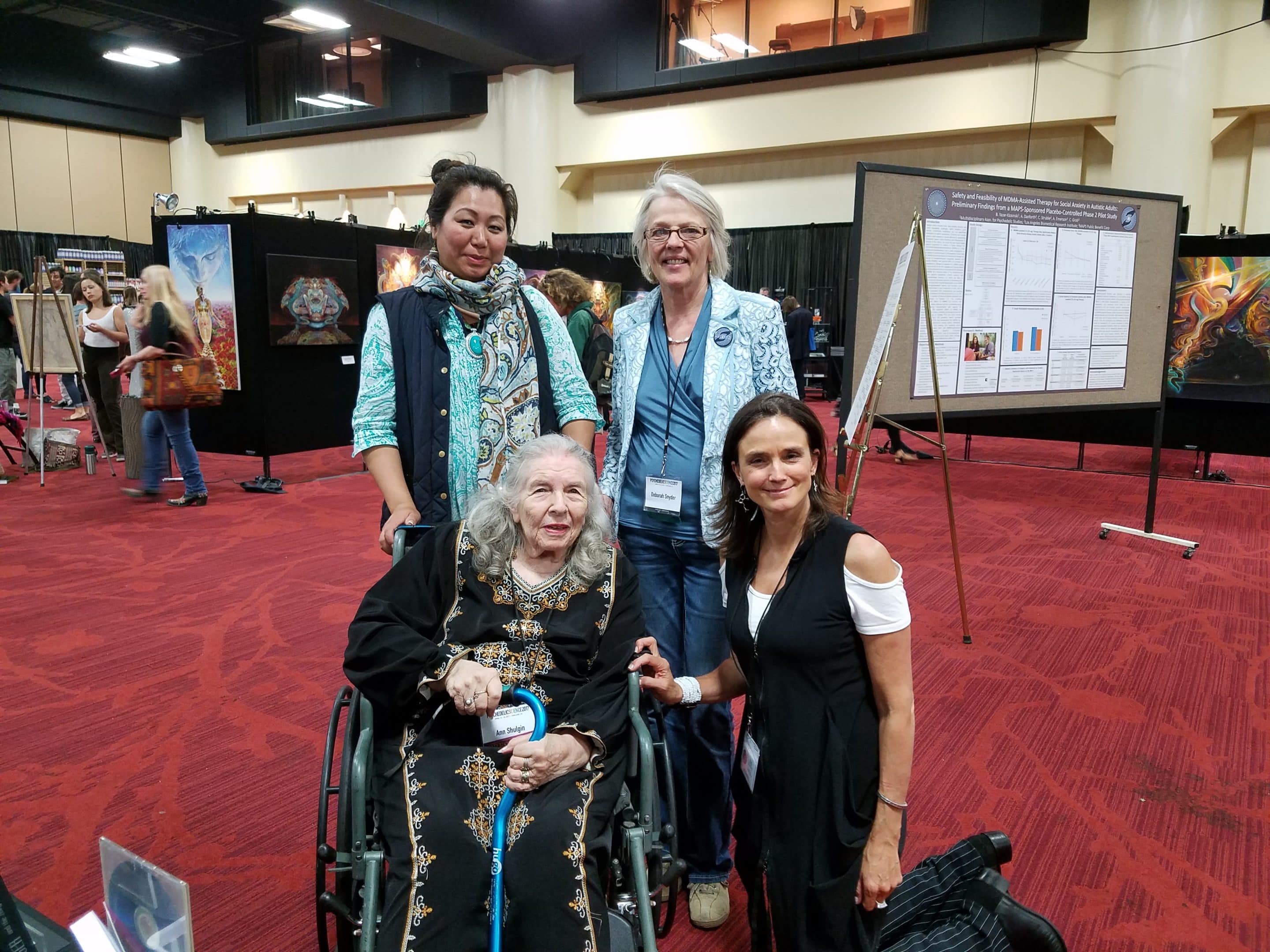 Ann Shulgin and friends